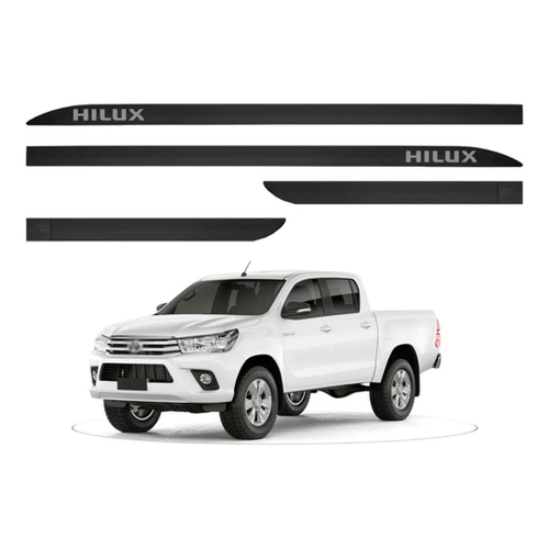 Jogo Friso Lateral Toyota Hilux Modelo Borrachão em Promoção na Americanas