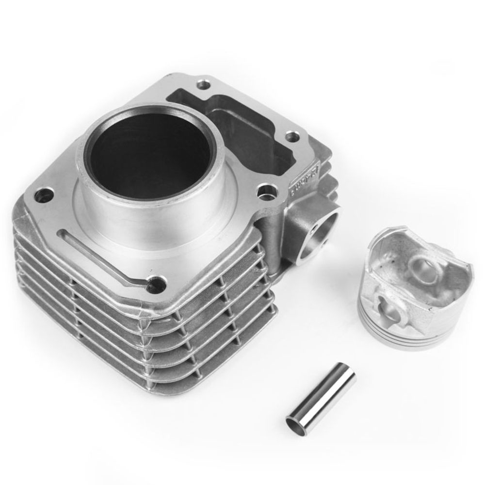 Kit Cilindro Camisa Pistão E Anéis Metal Leve Para Honda cg 125 Fan