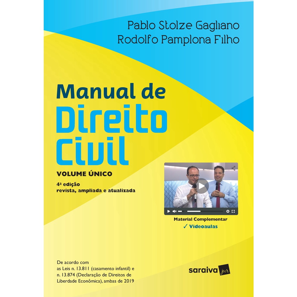 Livro Manual De Direito Civil Volume Nico Em Promo O Na Americanas