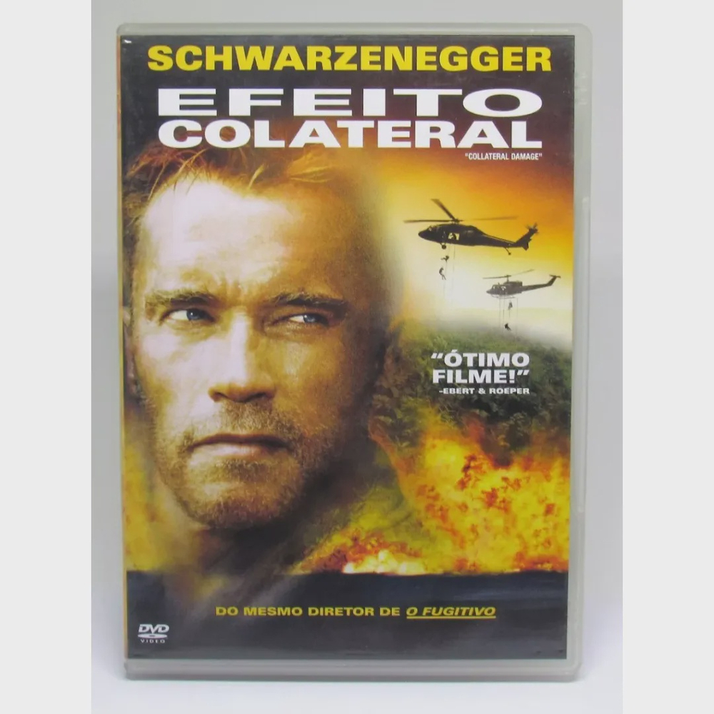 Dvd Efeito Colateral Arnold Schwarzenegger Submarino