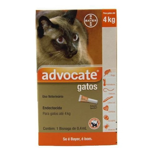 Antipulgas E Sarnas Advocate Gatos At Kg Em Promo O Ofertas Na