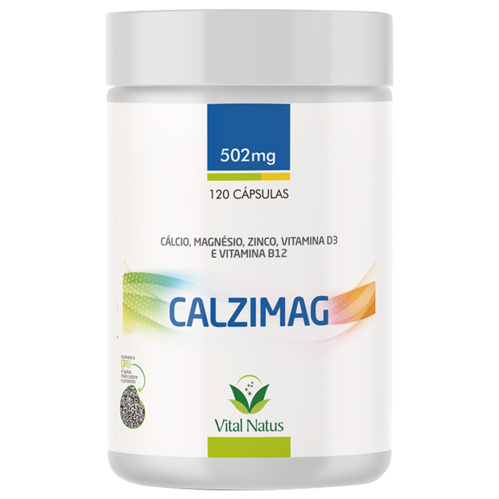 Calzimag C Lcio Magn Sio Zinco Vitamina D E Vitamina B Vital