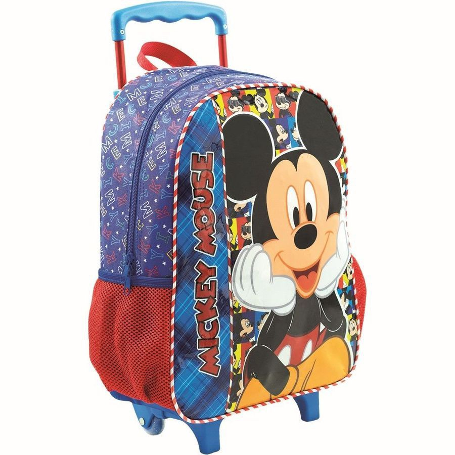 Mochila Poli Ster Rodas Mickey Selfie Xeryus No Shoptime