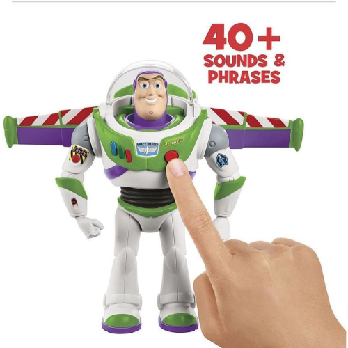 Boneco Buzz Lightyear Movimentos Reais Anda E Fala De Sons E