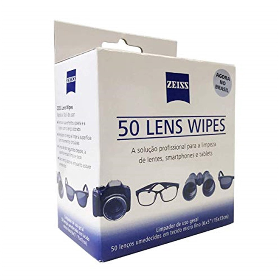 Lens Wipe Zeiss 50 Lenços Umedecidos Submarino