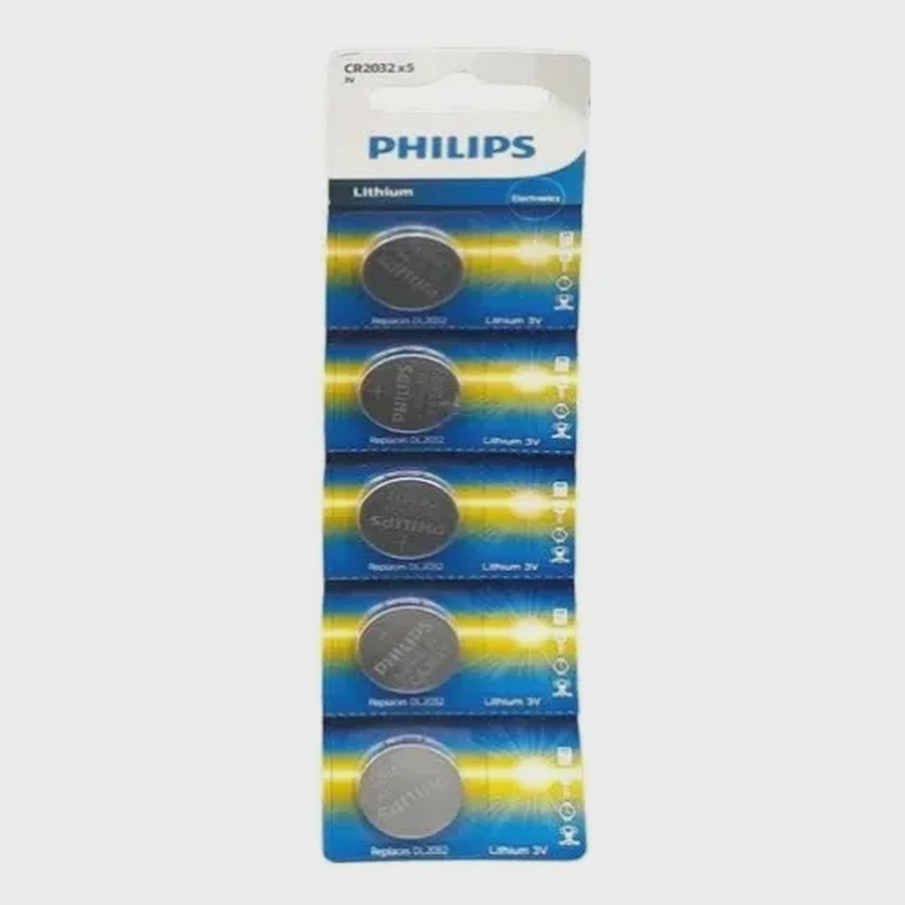 Bateria Pilha Lithium Modelo O Cr V Philips