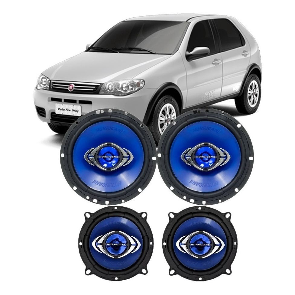 Kit Alto Falante Palio 2001 Até 2013 260 Watts Rms em Promoção