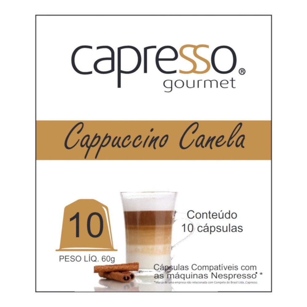 C Psulas De Cappuccino C Canela Compat Vel Nespresso Em Promo O