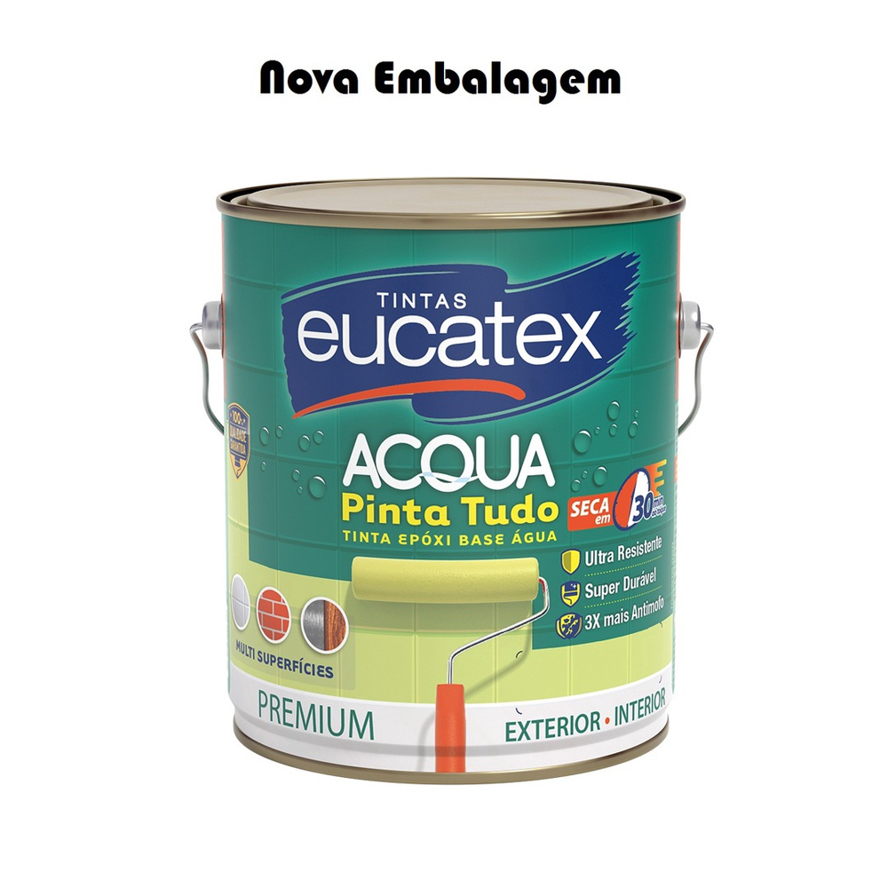 Tinta Ep Xi Base Gua Eucatex Litros Branco Submarino