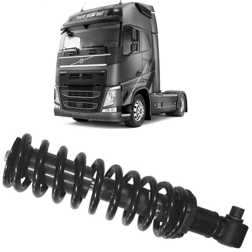 Kit Amortecedor Mola Cabine Volvo Fh A Dianteiro No Shoptime