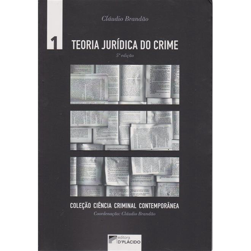 Livro Teoria Jur Dica Do Crime Edi O Em Promo O Na Americanas