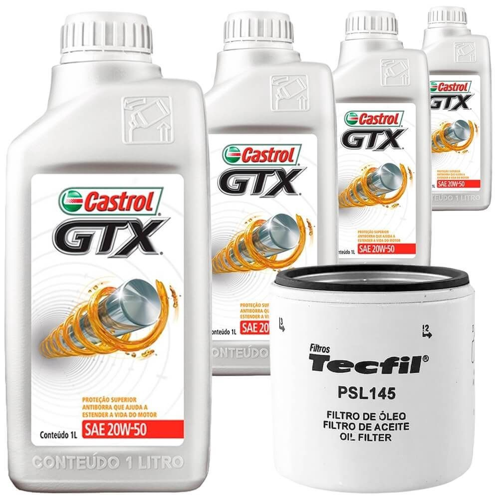 Leo Mineral W Gtx Castrol E Filtro Leo Tecfil Ford Ka A