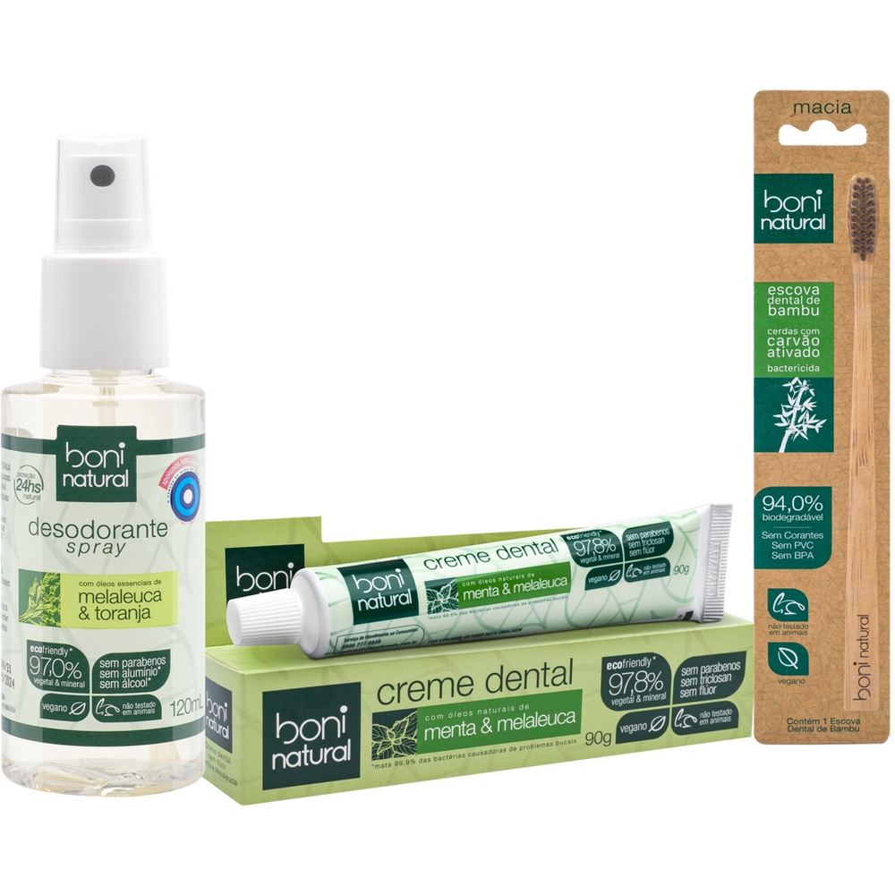 Kit Higiene Pessoal Boni Natural Em Promo O Ofertas Na Americanas