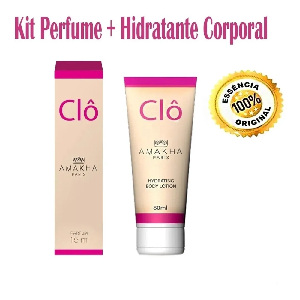 Kit Perfume Ml E Hidratante Ml Feminino Cl Amakha Paris No Shoptime