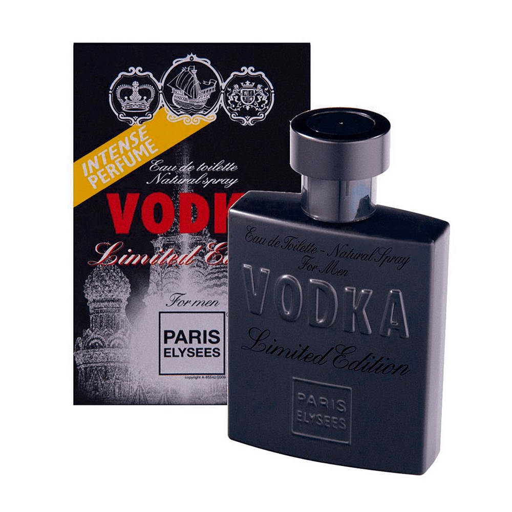 Perfume Vodka Limited Edition Paris Elysees Masculino Ml Em Promo O