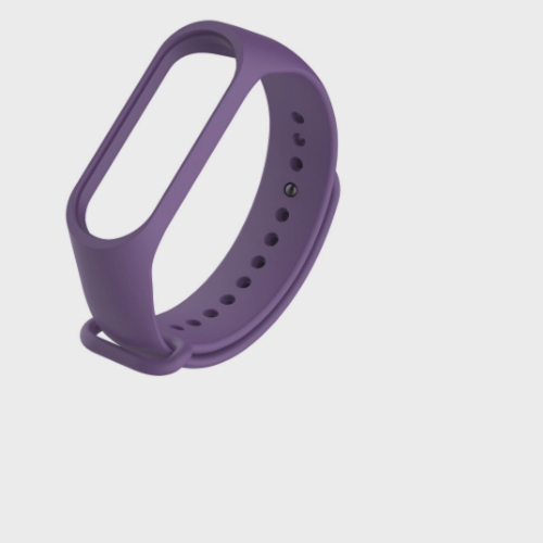 Pulseira Mi Band E Silicone Roxa Rel Gio Xiaomi Em Promo O