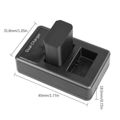 Mah Np Fw Np Fw Bateria C Mera Lcd Dual Usb Charger Para Sony