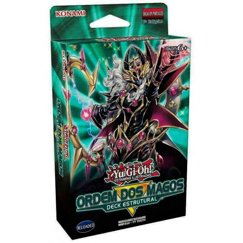 Deck Estrutural Yu Gi Oh Ordem Dos Magos Cards Cartas Konami Suika