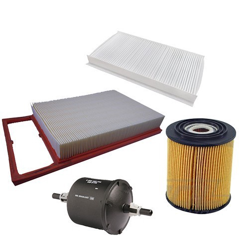 Kit Revisao Filtro Ar Condicionado Cabine Combustivel Oleo Ar Fiat