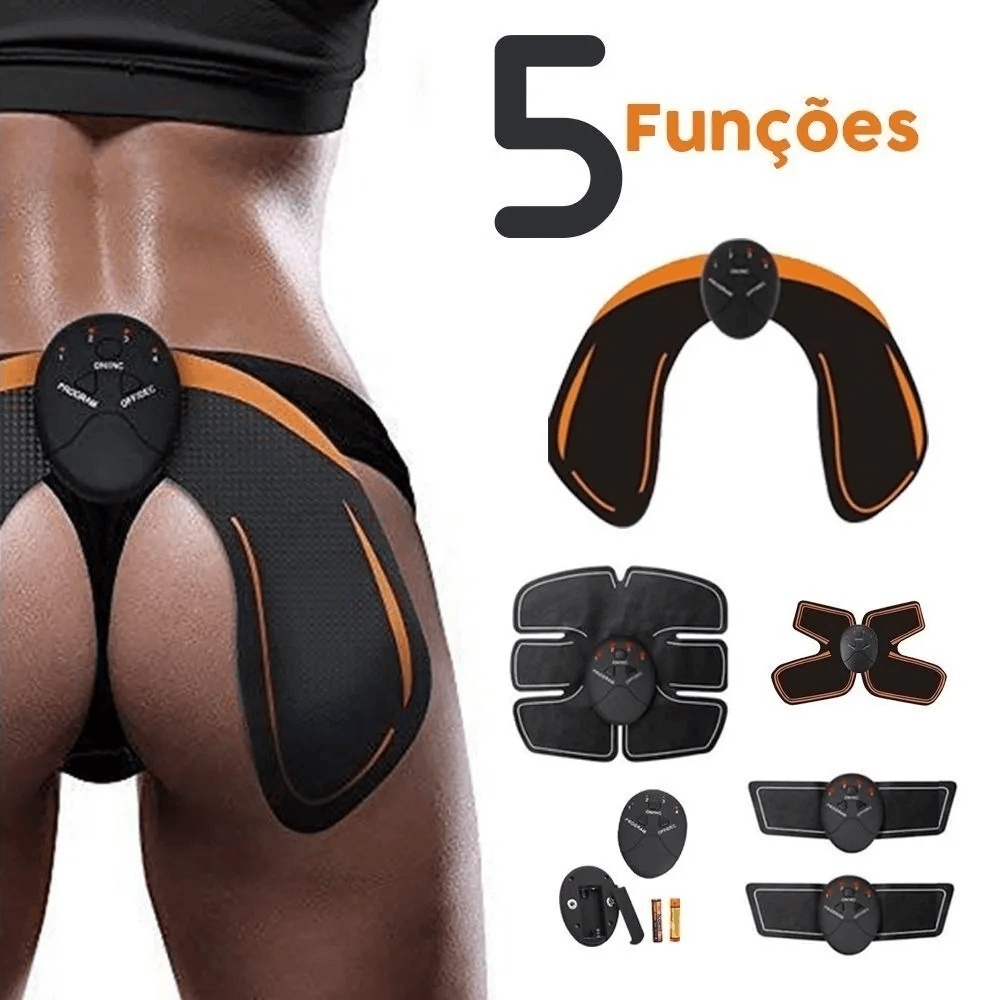 Kit Tonificador Muscular Elétrico 5 Em 1 Smart Fitness Serie em