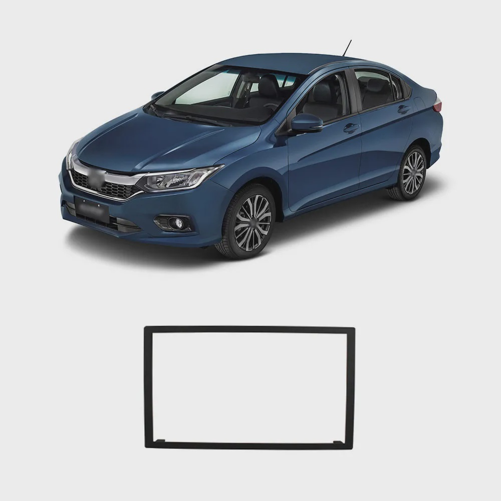 Moldura Painel Honda City 2015 a 2021 Ludovico Preta Padrão Chinês