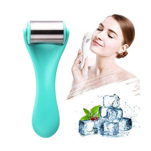 Facial Massageador Beleza Instrumento De Rolo De Gelo Inoxid Vel