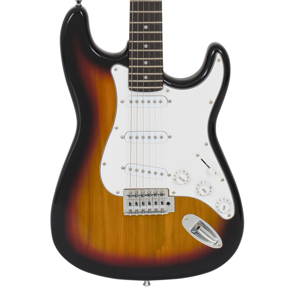 Guitarra Vogga VCG601N Standard Stratocaster Yellow Sunburst Submarino