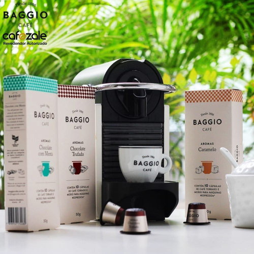 10 Cápsulas Para Nespresso Café Baggio Caramelo em Promoção