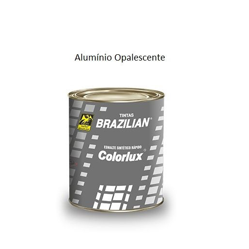 Esmalte sintético auto Brazilian 900ml Alumínio Opalescente em