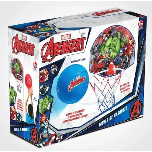 Cesta De Basquete Bola Vingadores Lider Em Promo O Ofertas Na