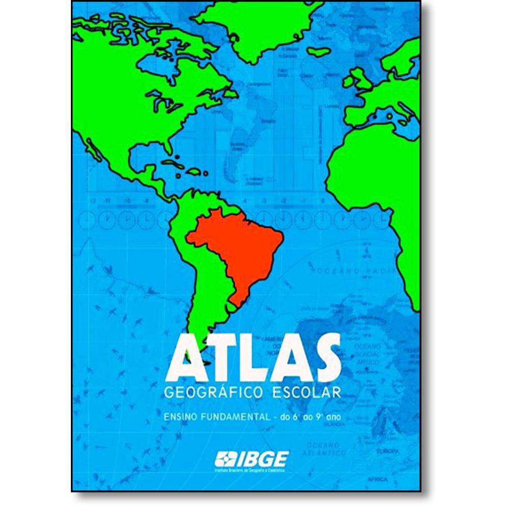 Atlas Geogr Fico Escolar Do Ao Ano Submarino