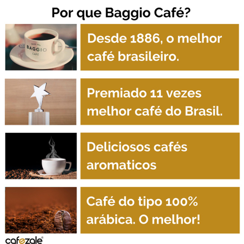 Caf Em P Baggio Pacote G Chocolate Trufado Caf Mo Do