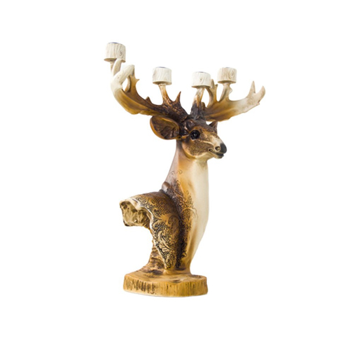 Simula O De Natal Elk Primeira Resina Artesanato Enfeites Antler Casti