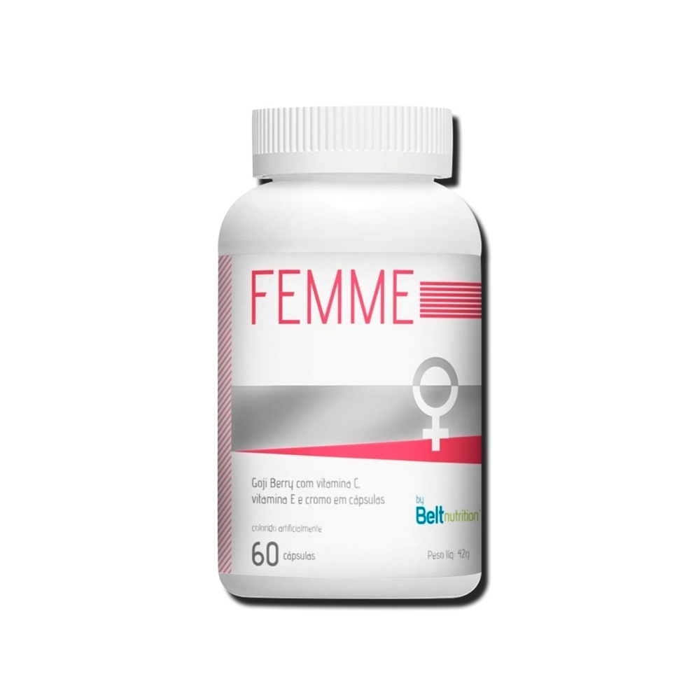 Multivitamínico Feminino Femme Goji Berry Belt Nutrition no Shoptime