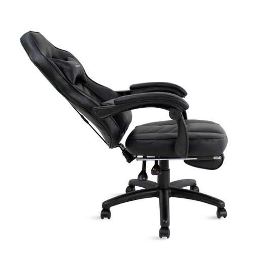 Cadeira Gamer Preto Healer Alien Reclin Vel Girat Ria Apoio De P S