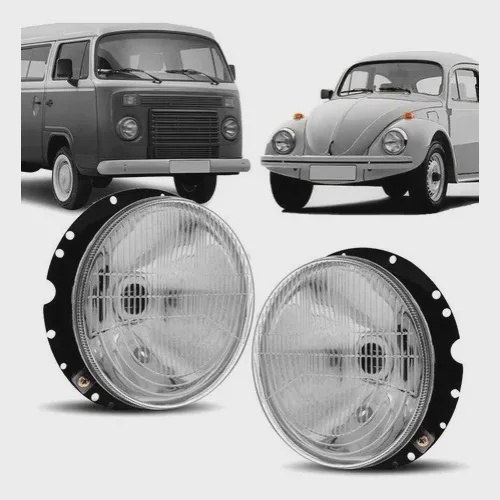 Farol Vw Fusca Kombi Ano 74 à 96 em Promoção na Americanas