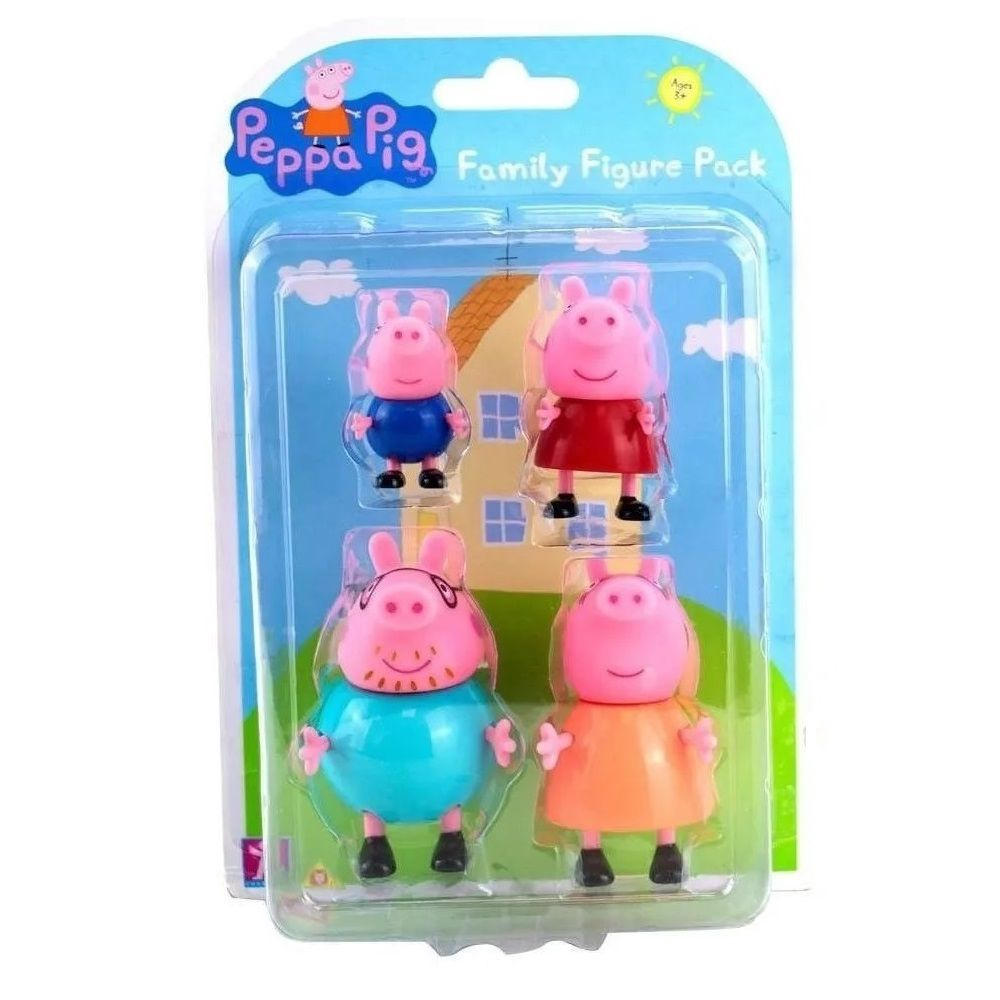 Fam Lia Peppa Pig Figuras Articuladas Original Peppa Pig Character