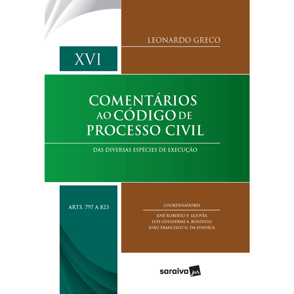 Livro Coment Rios Ao C Digo De Processo Civil Das Diversas Esp Cies