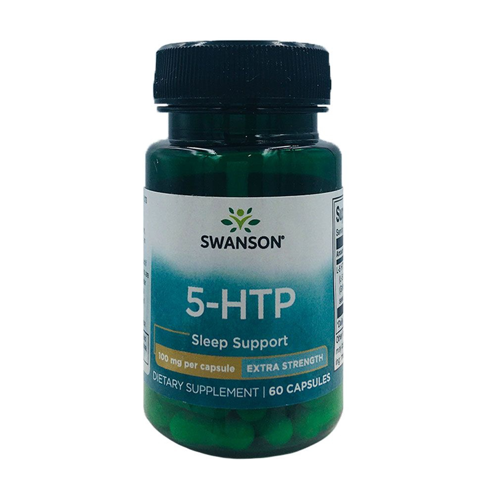 5 htp Extra Força 100mg Swanson 60Caps em Promoção Ofertas na Americanas