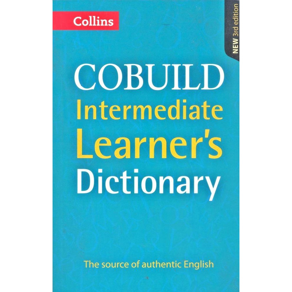 Collins Cobuild Intermediate Learner S Dictionary Third Edition No