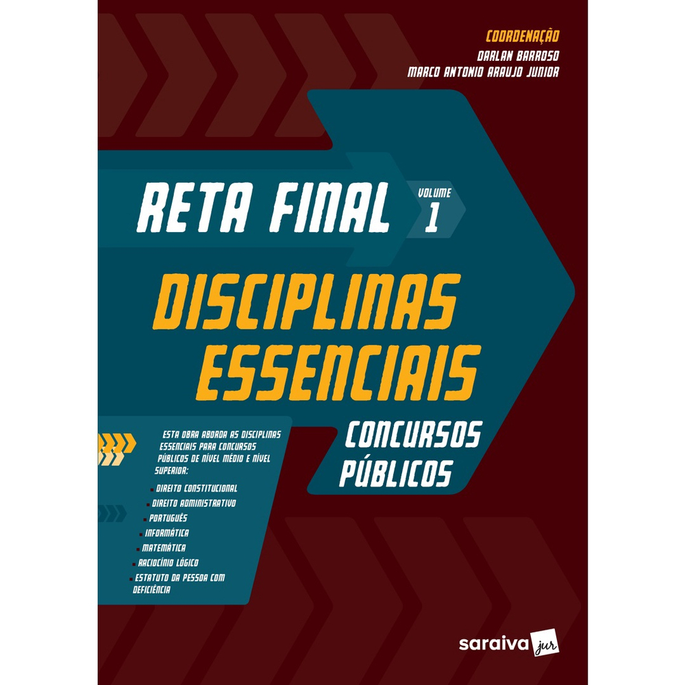 Livro Reta Final Disciplinas Essenciais Concursos P Blicos No Shoptime