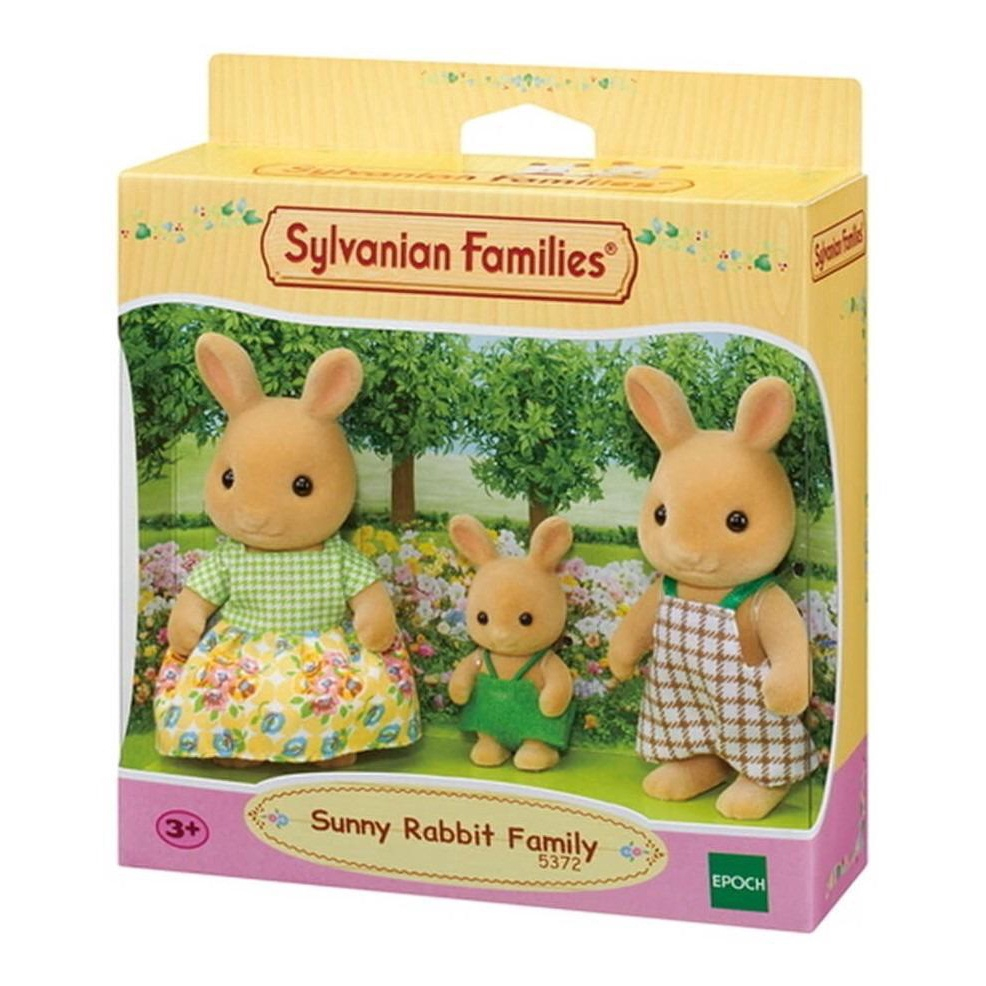 Sylvanian Families Familia Coelhos Raio De Sol Epoch Em Promo O