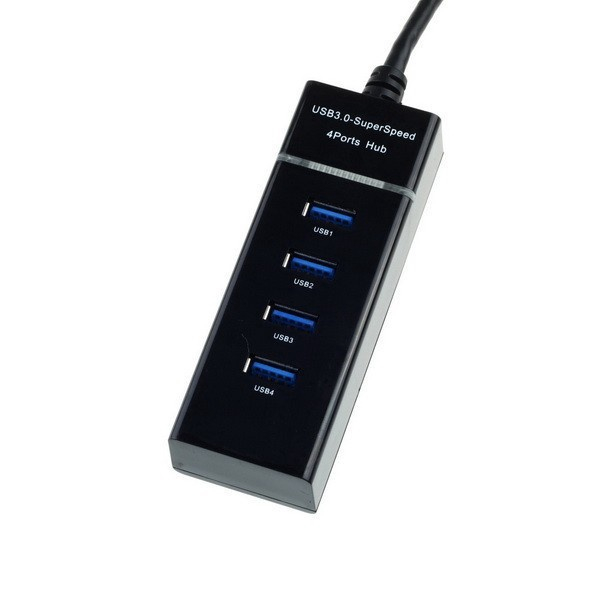 Hub 4 Portas Usb 3 0 Super Speed 5 0gb S Led Indicador UH 30 Exbom