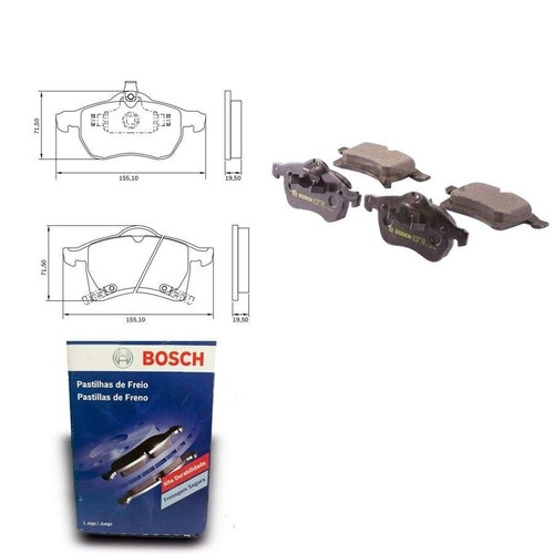 Pastilha De Freio Vectra Edition Dianteira Bosch Em Promo O