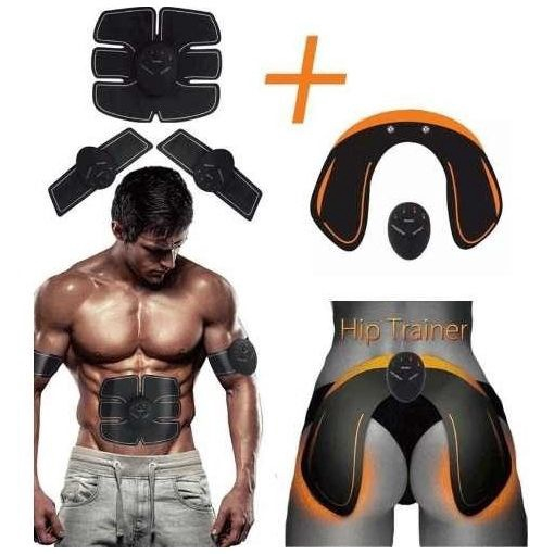 Kit Estimulador El Trico Muscular De Gl Teos Abd Men Bra O No Shoptime