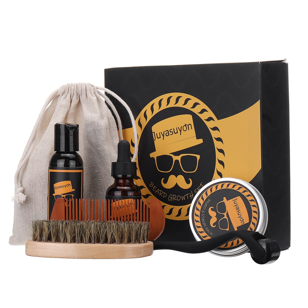 Unidades Kit De Crescimento De Barba Leo De Barba B Lsamo De Micro