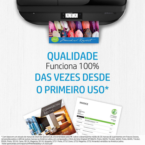 Garrafa De Tinta Gt Preto Vv Al Hp Cx Un Em Promo O Ofertas Na