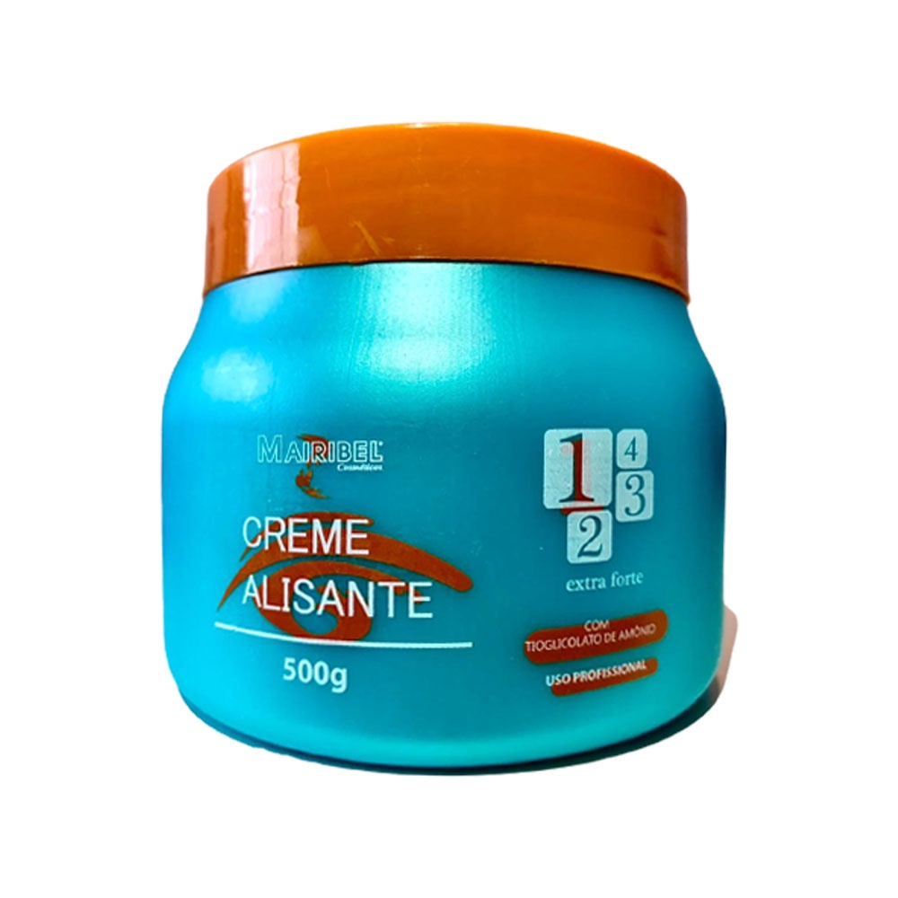 Creme Alisante Tioglicolato De Amônia 500g Nº 1 Mairibel no Shoptime