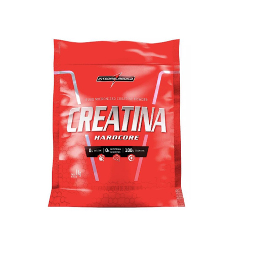 Creatina Hardcore 1Kg Refil Integralmédica em Promoção na Americanas