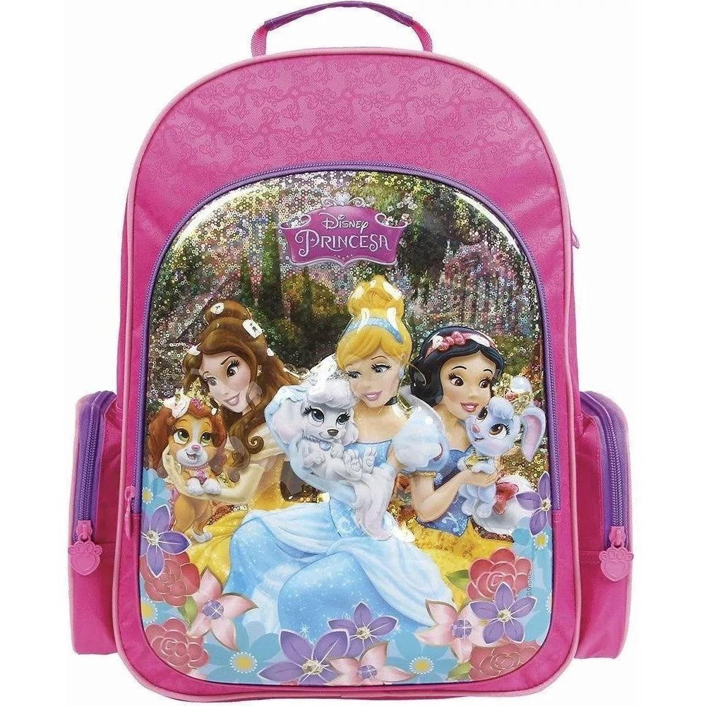 Mochila G 3D Princesas Dermiwil 30384 em Promoção Ofertas na Americanas